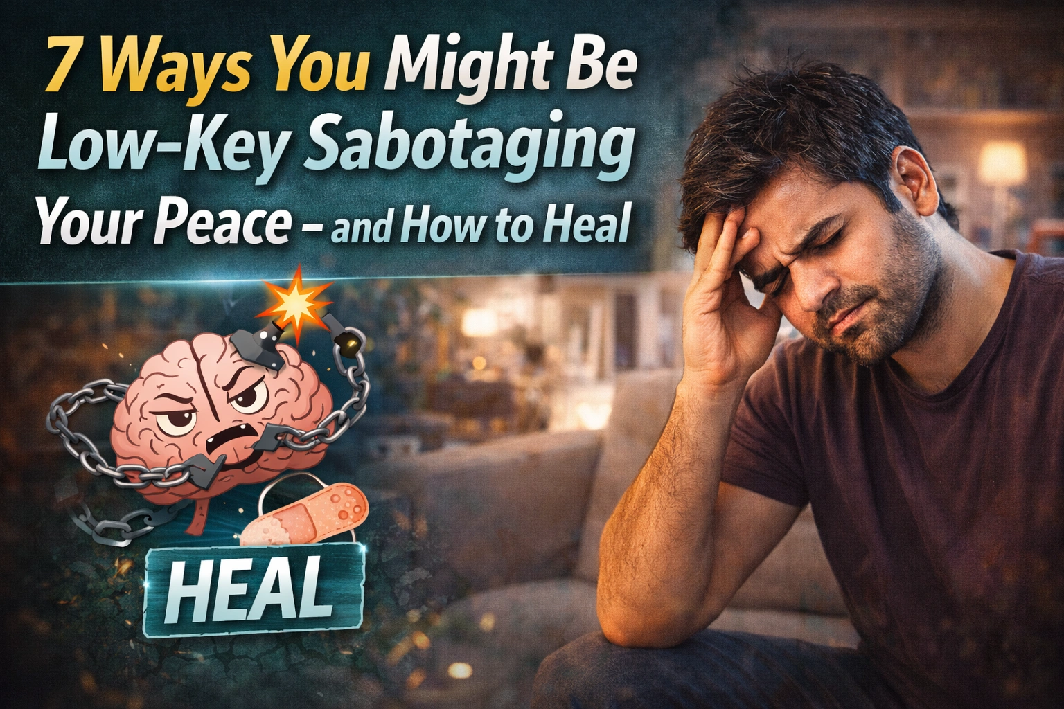 You Might Be Low-Key sabotaging Your Peace - and How to Heal