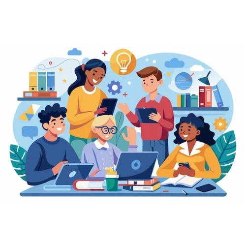 Evidence based practice vector art