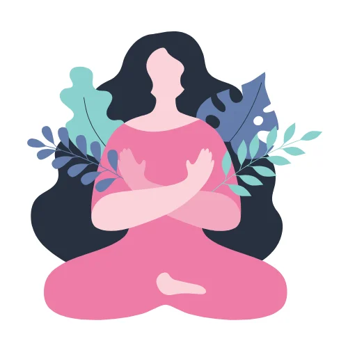 Personalised healing vector art